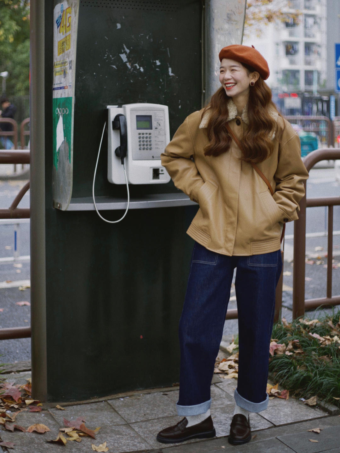 黄色系|冬季想耍帅,就试试“夹克”,又美又飒,160cm小个子也能驾驭