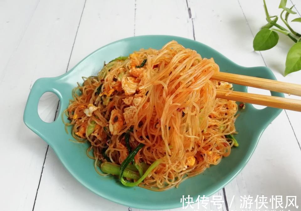 鲜香|炒粉丝时，牢记3个技巧，鲜香爽口不结块，比饭店的还好吃！
