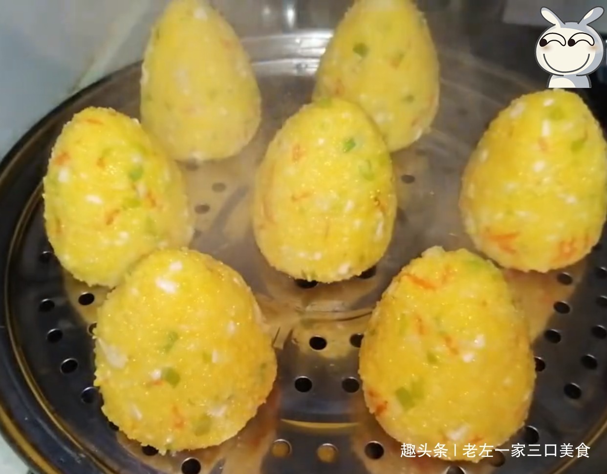 老左教你玉米面窝窝头的正确做法，一次5个都不够吃，太香了