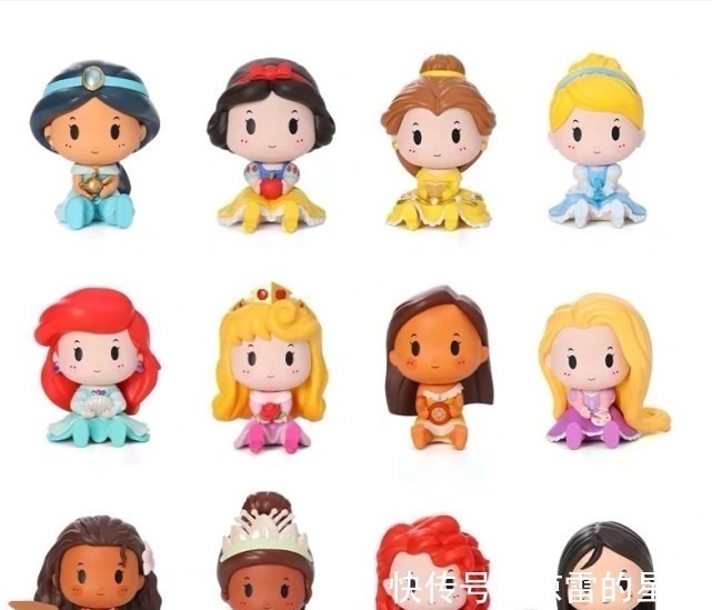 q版|迪士尼公主盲盒手办,总是抽中宝嘉康蒂,网友求交换