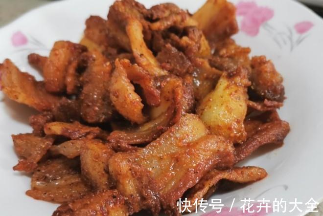 不能出门吃烧烤,自己在家试试椒盐五花肉,一样美味,动手吧