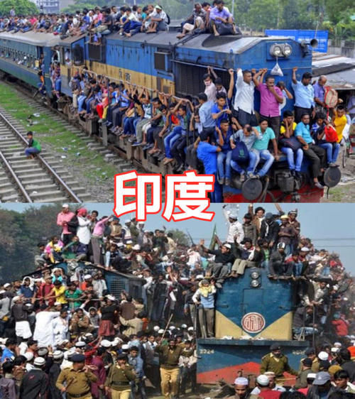 各个国家的“火车”差距多大日本唯美,看到印度这算超重吗