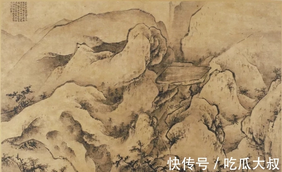 王履&由元入明第一个山水画家,看似宋代绘画,风格奇险,震撼人心!