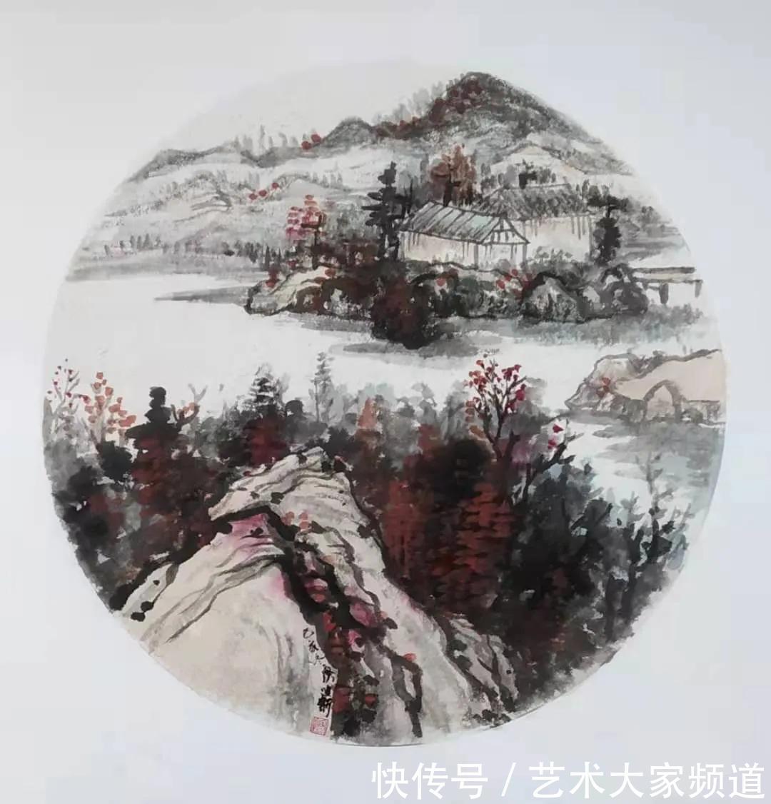 囊天地万象,取古今精华——廖迪新作品鉴赏