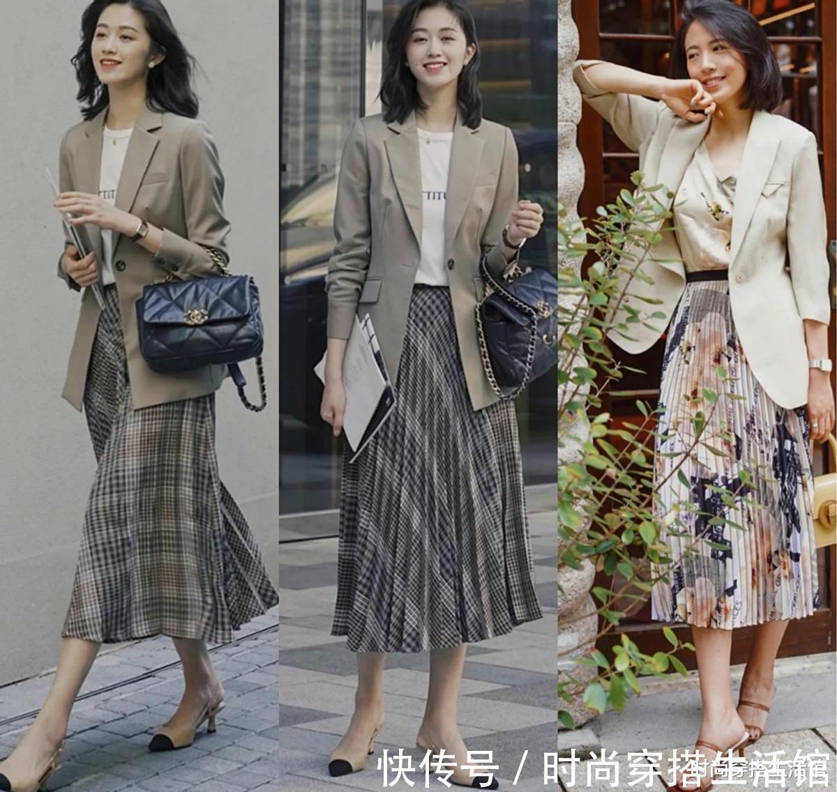 亚麻棉|今年火了一种薄外套:叫“小西装”,时髦又高级,谁穿谁美