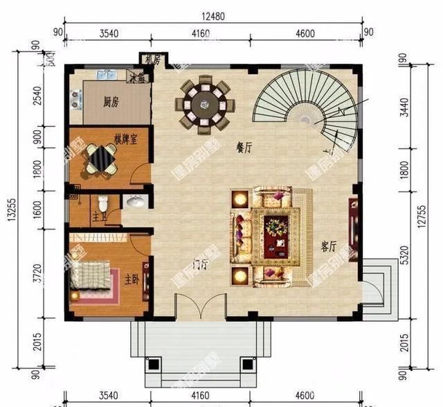 欧式豪宅|有钱就要在老家建欧式豪宅，做不成地标，也要占据村里重要位置