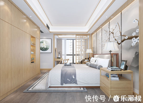 写作业|全房原木色系的新中式风装修,真的很显温馨,简单又有品味,耐看