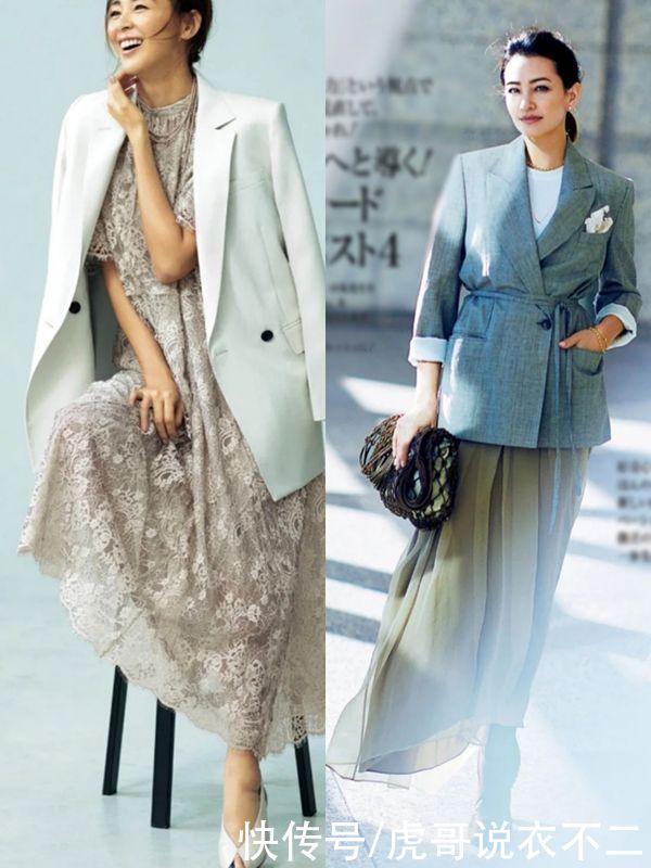 40岁女性穿衣关键在色彩，试试日系“优雅配色”，美出新高度