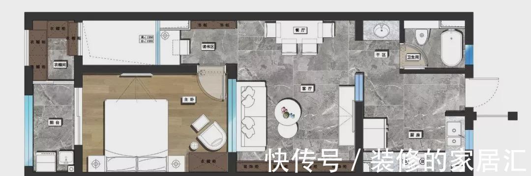 惬意|53平的北欧风小户型公寓，简单的色彩营造出清新感，轻松惬意！