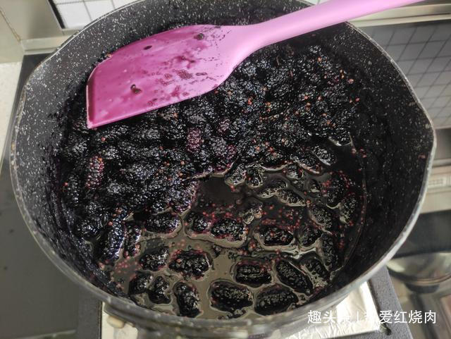 柠檬汁|桑葚好吃就是不耐存放,试试这么做更甜更好吃,放很久都不会坏