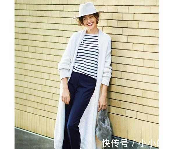 拘束性 奔四奔五的时髦女人，都喜欢用针织衫搭配，减龄百搭又显气质！