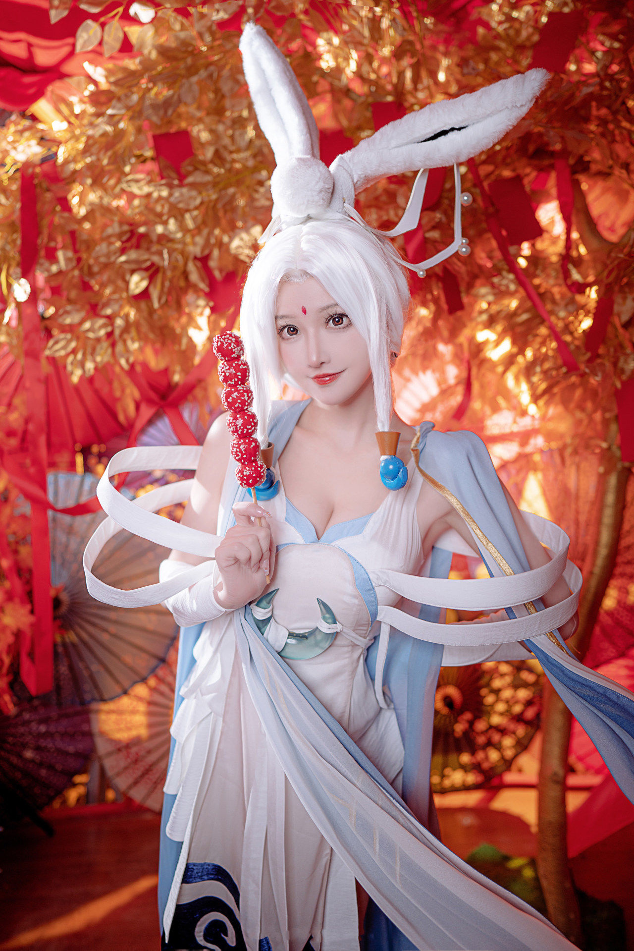 广寒仙子|《神仙道3》广寒仙子cosplay