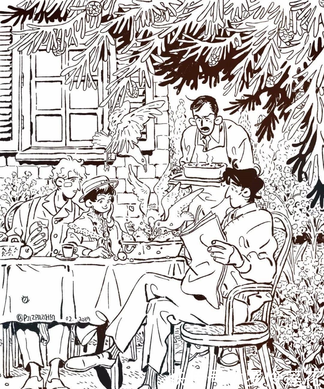  国外|认识·ChendiXu·插画师（国外篇）