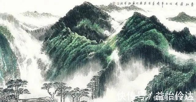 许钦松|许钦松,当代岭南画派中的大手笔!观他的山水画,画面气势如虹!