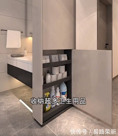 洗手台|一个真正好住的家,柜子不在多,而在于精!