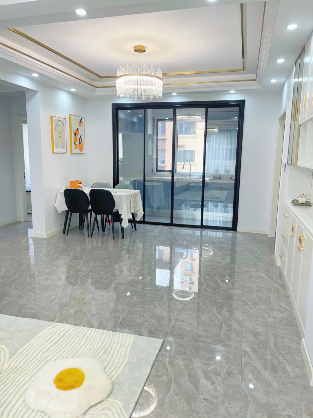 双眼皮|她家106平米,硬装才花了7万,效果简单又大方,朋友都说赚到了