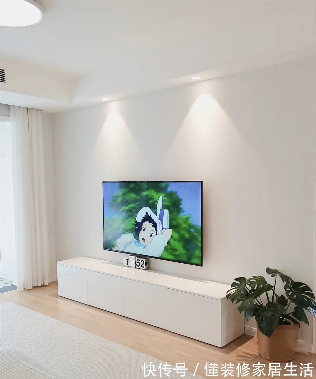 电视背景墙|这5款电视墙的设计,不仅拍照好看,还收获上万人关注,值得学习