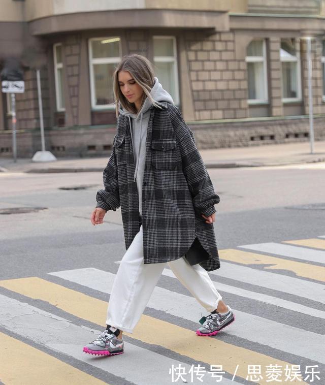格纹大衣又回来了!今年流行这3种款式,你别说还真好看