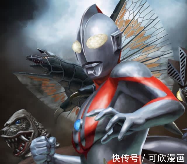 黑暗扎基|奥特曼“降维变身”,二次元化的奥特战士,你最喜欢哪位?