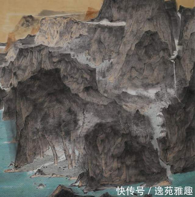 以山水为|「画作欣赏」会当凌绝顶,一览众山小,画家武春玉作品欣赏