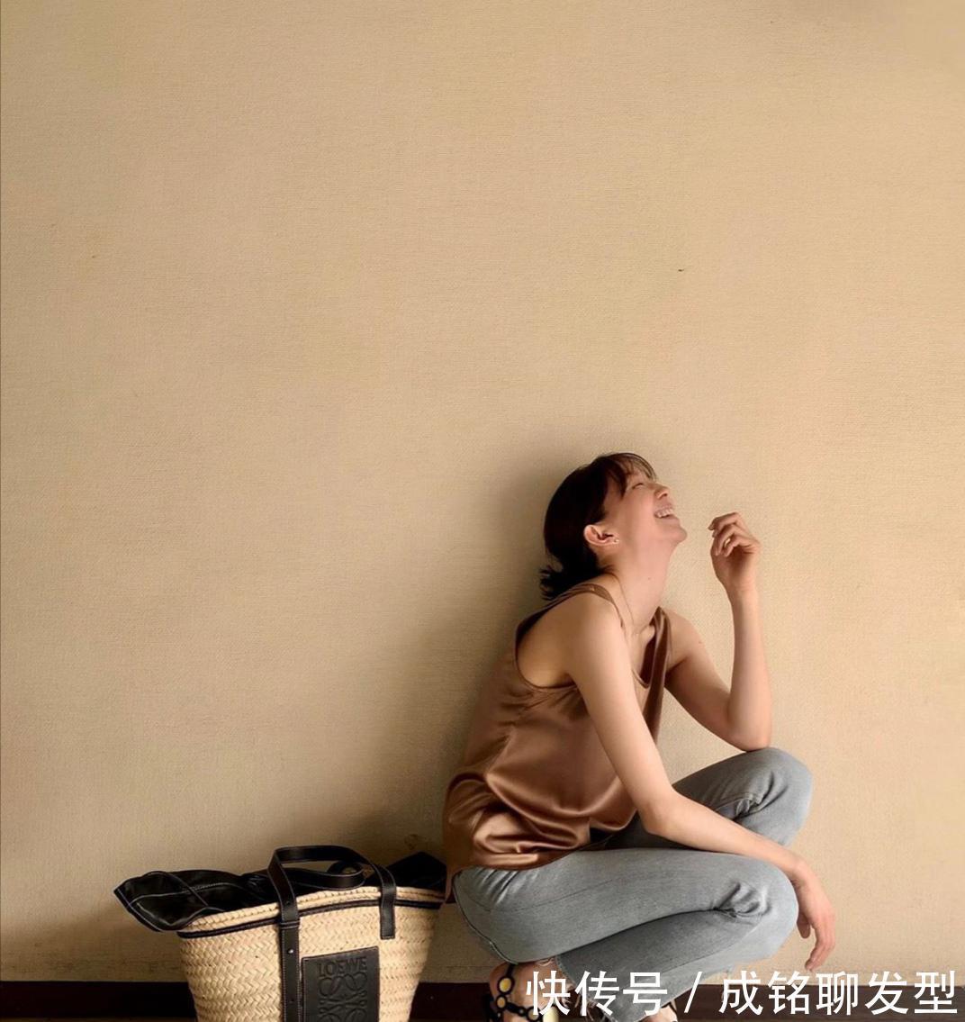 单品|基础款穿出高级感,日本达人松岛花才是时髦精,简单优雅又养眼