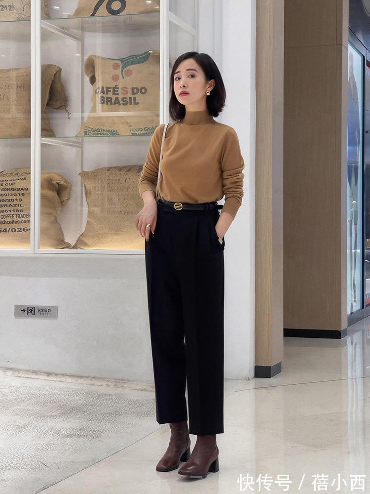 大衣|冬季“赶时髦”就穿西装裤,仅用5招穿出高级气质,美得不像话