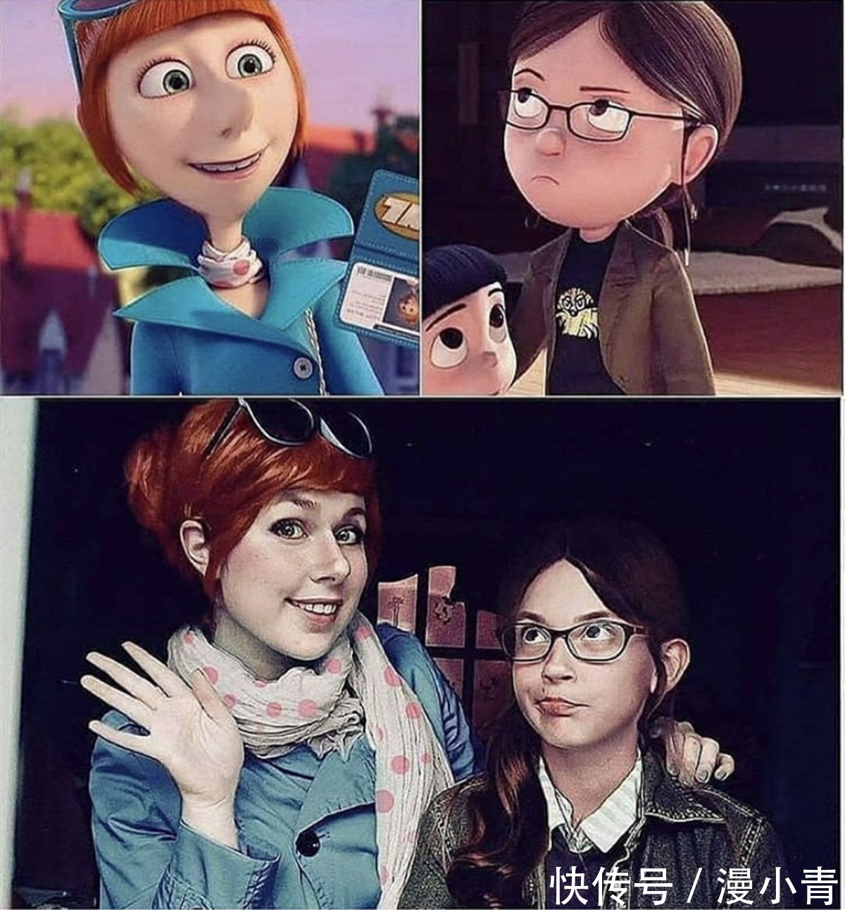 coser|一家人一起玩COSPLAY，母女姐妹都能演，这下不用使用道具假人了