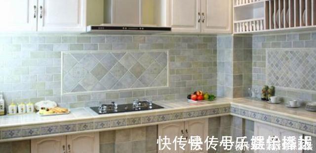 厨房|厨房就得这么装,5款瓷砖铺设案例,让厨房瞬间变好看,爱上做饭