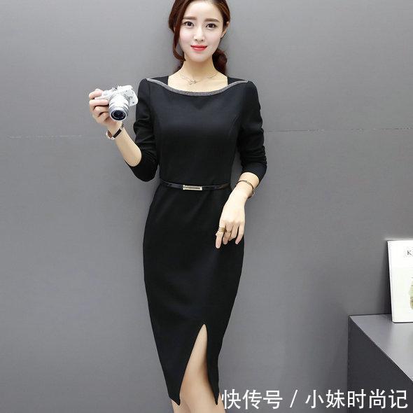 ol|百搭OL连衣裙,气质优雅又时尚