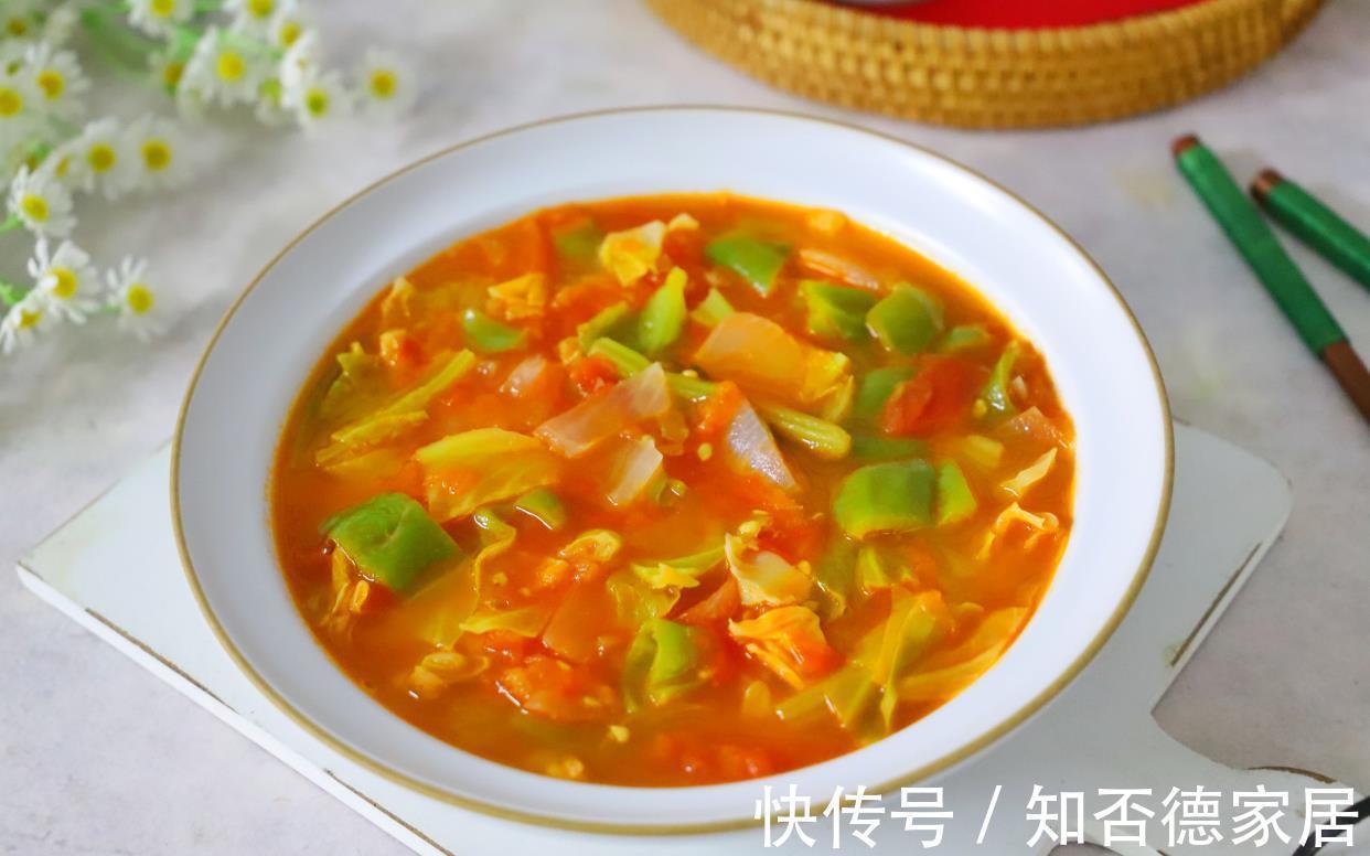 芹菜|晚餐减脂汤，5种素菜煮一锅，低脂低热量，餐前一碗轻松带走油脂