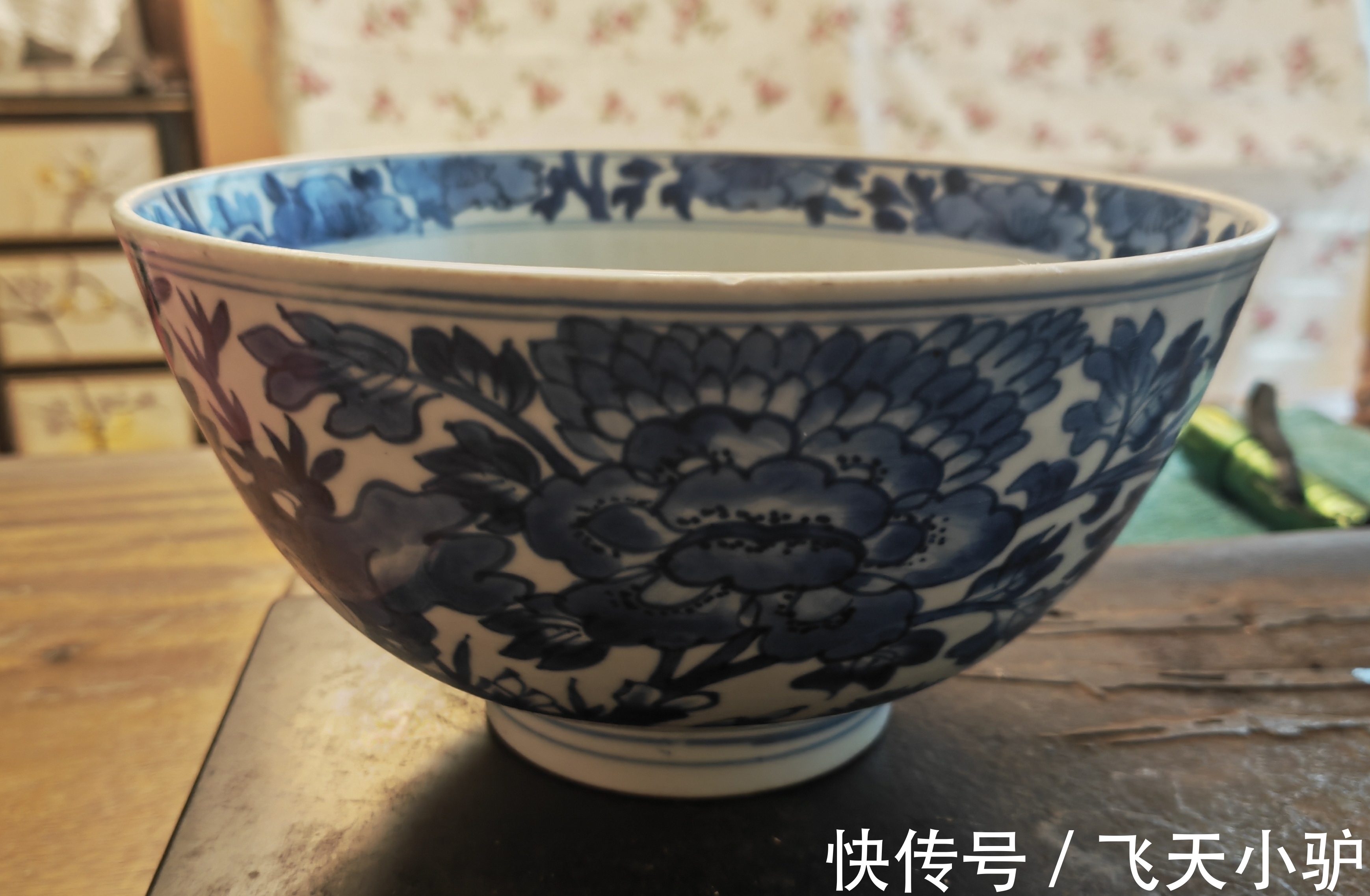 绘制!崔凯:康熙款,青花碗,不建议当作古玩收藏