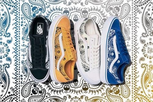 腰果花纹加持,Vans新配色发售!有点暗黑设计感