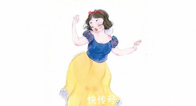 艾莎|大象腿、肥肚腩、双下巴,凭什么迪士尼公主变胖,还是这么可爱
