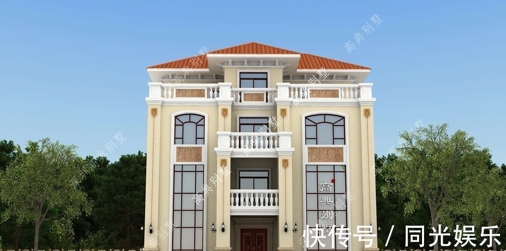 露天式|农村四层住宅,这样设计,每一个细节设计都让你充满贵族般的享受