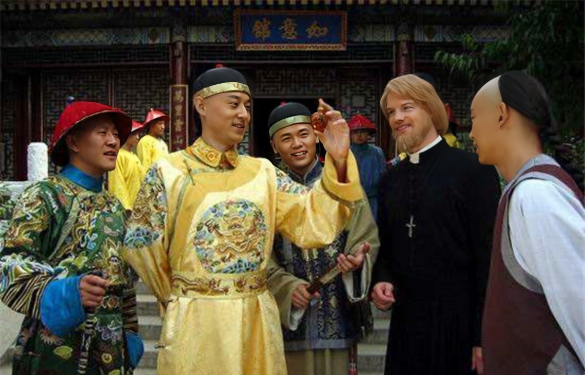 样貌@多亏了这个外国人,留下了乾隆的真实相貌,和电视上的不一样