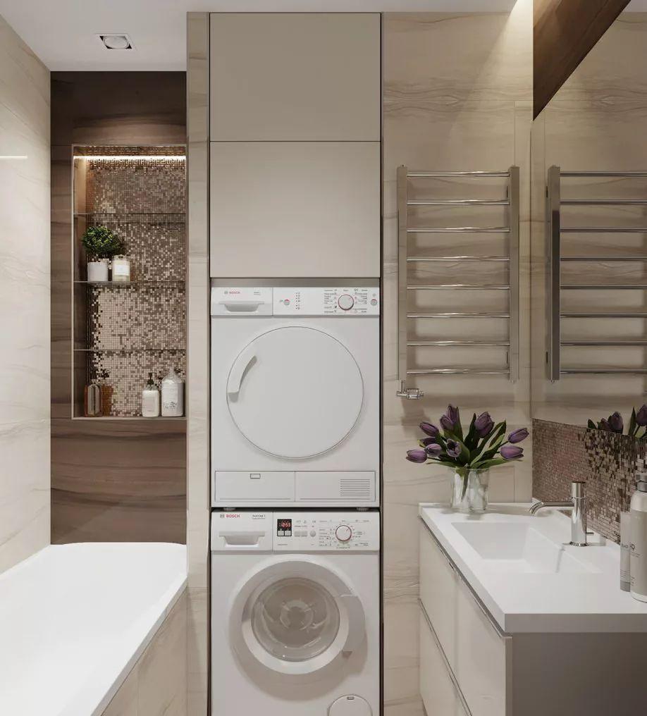 洗手盆|卫生间的10个设计原则,让小卫生间装出豪宅的大气感!