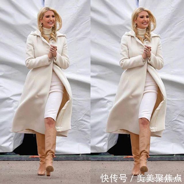 经典|伊万卡秋冬经典大衣穿搭驼色系温柔大气,富家千金既视感!