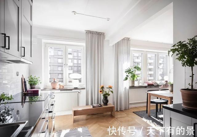 小白砖|67㎡长条户型靠开放式大两倍,也太通透了吧