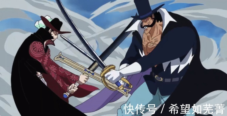 鹰眼|海贼王比斯塔剑术和鹰眼平级,综合实力相差甚远,拦不住赤犬