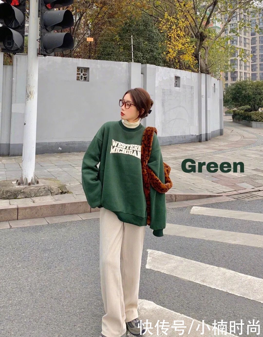 用亮丽的色调来温暖这个寒冷的天气吧！7套冬季日常时髦造型推荐