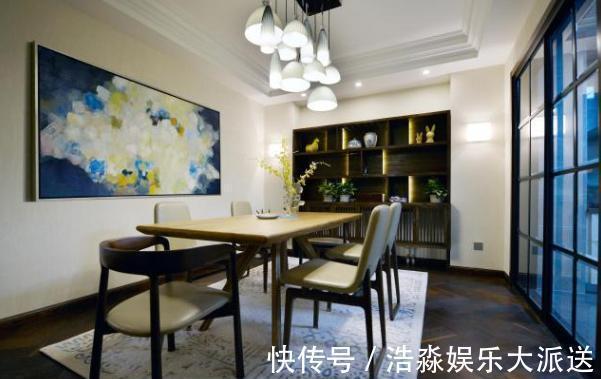 质感|125㎡复古时尚新房大理石与石膏线混合应用,打造奢华质感空间