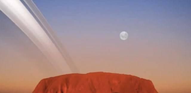 如果地球也有一个土星那样的光环,会是什么样的情况?