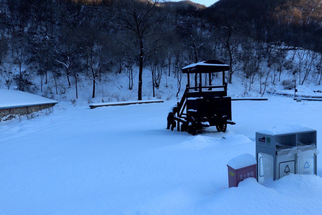 九眼楼长城|你那里没雪景了吧？哈哈，北京这里的长城上还有！