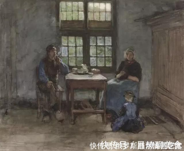 莫夫@荷兰画家，海牙画派的代表人物~梵高妹夫的风景油画作品欣赏