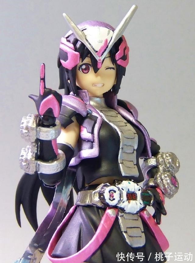 zio酱|假面骑士时王与机娘混搭玩法“骑士少女zio酱”!