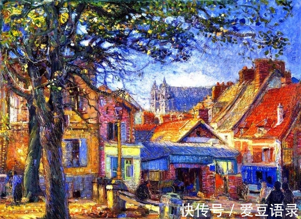 拉古纳海滩&他是印象派色彩大师,他的油画以大胆的色彩,灵活的笔触而闻名