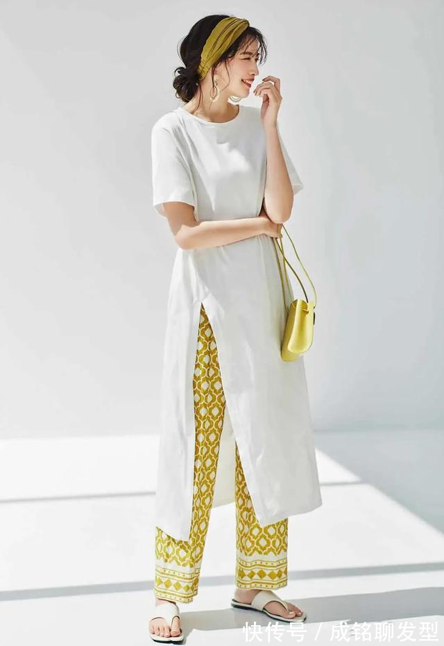 连衣裙|宫田聪子不愧为日本人气模特，从配色到款型搭配，满满都是高级感