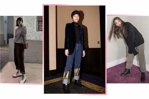 秋冬万能的阔腿裤,搭配什么鞋子才好看,这3款不容错过