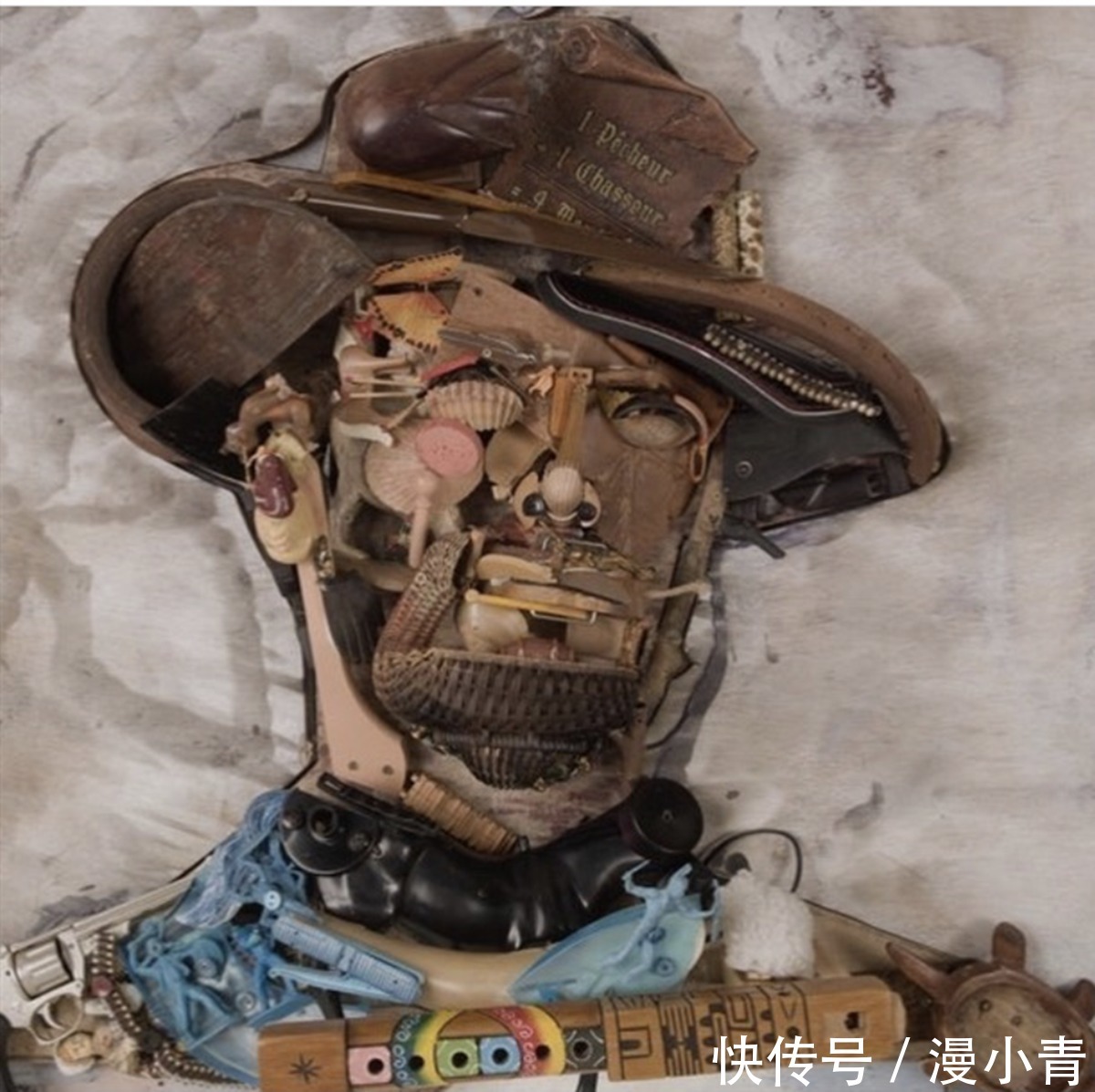 废弃物&变废为宝,法国艺术家发挥想象,打造出各种二次元和三次元人物