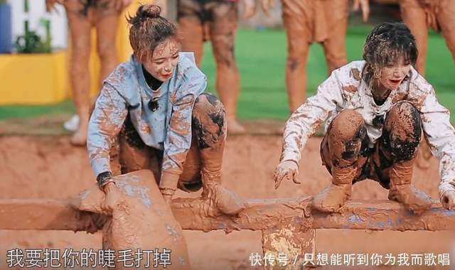 奔跑吧 baby被宋雨琦吐口水,又在直播和好,宋后台这么强
